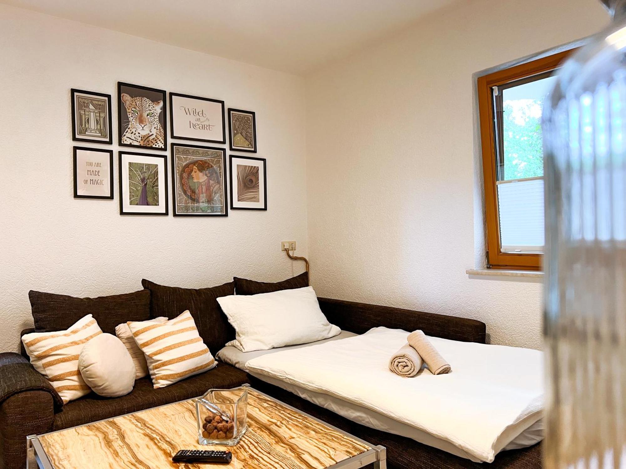 Cozy Vibes Leilighet Michelbach an Der Bilz Eksteriør bilde